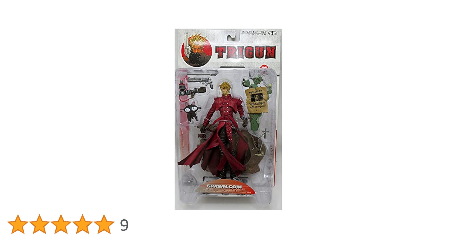 Mcfarlane Vash The Stampede 3D Animation From Japan Series 1